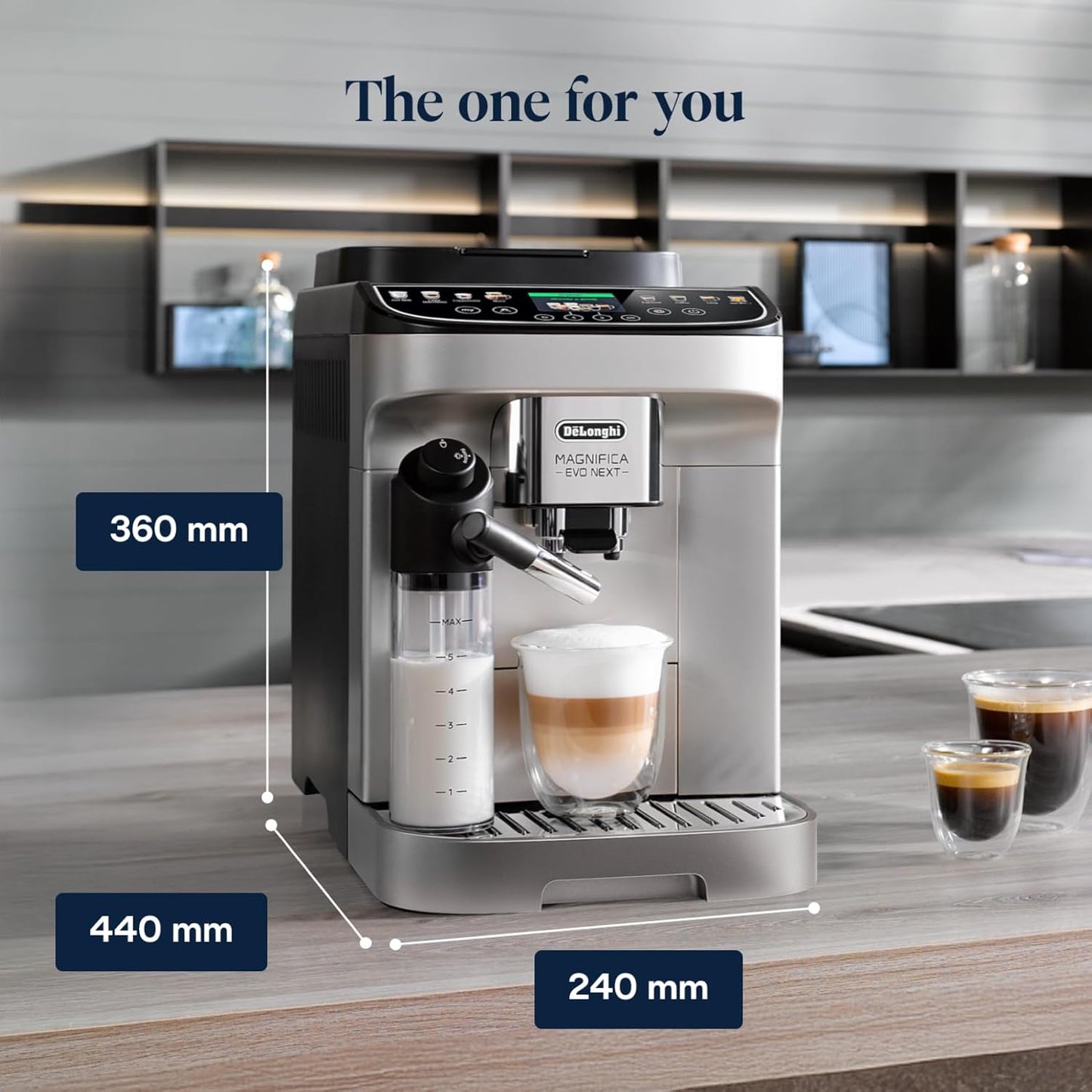 De’Longhi Magnifica Evo Next - Perfetto Automatic Coffee Machine